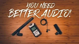 How To Get BETTER AUDIO In Your Videos!! [CHOOSE THE RIGHT MICROPHONE]