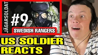 Swedish Rangers Jägarsoldat #9 Aldrig Ge Upp Del  (US Soldier Reacts to "Never Give Up 1")