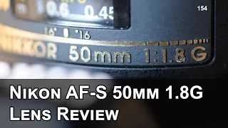 Nikon AF-S 50mm 1.8G lens review