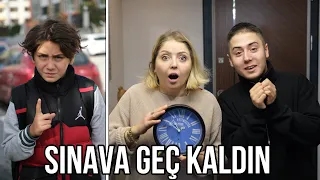 KUZEYE SINAVINA GEÇ KALDIN ŞAKASI !! ÇILDIRDI