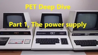 PET Deep Dive, Part 1, The Power Supply #comMAYdore