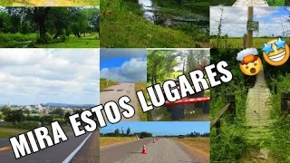 Recorriendo ruta 12 con empalme 60 y la 8 Minas Lavalleja Etapa de visita capítulo 7