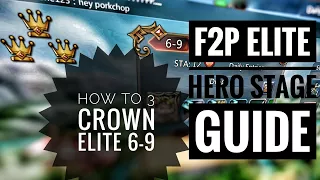 Lords Mobile - F2P 3 Crown Guide for Elite Chapter 6-9