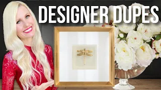 *DESIGNER DUPES* HIGH END LOOK FOR LESS HOME DECOR!