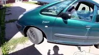 Подключение блока центрального замка в CITROEN XSARA PICASSO.