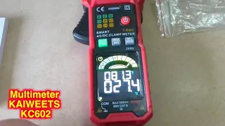 KAIWEETS KM602 Smart Digital Multimeter - Device test