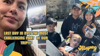 What a STRESSFUL Day! Grabe Yung Nangyari on Our Last Day In NYC!| Alapag Family Fun