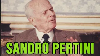 SANDRO PERTINI intervistato da Enzo Biagi (INEDITO)