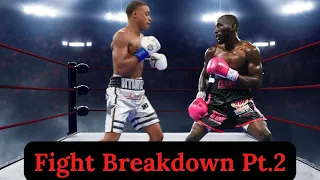 Errol Spence Jr vs Terence Crawford Breakdown: Distance and movement!