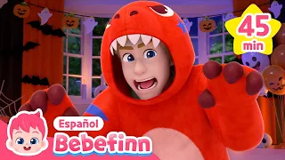 ¡ROAR! T-REX de #Halloween🎃 | Canciones de Halloween para niños | Bebefinn en español