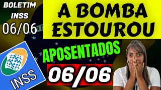 ✔️ A BOMBA ESTOUROU! SAIU AGORA PELA MANHÃ INSS 06.06