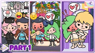 The cunning waitress stole the manager's husband 👩🍸 Part 1 | Toca Boca Sad Story 😰🍫 Toca Life World