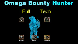 War commander Omega bounty hunter full tech