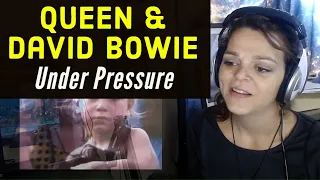 Randi Reacts:  Queen & David Bowie -  "Under Pressure"   (REACTION)