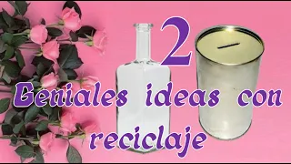 2 GENIALES MANUALIDADES CON RECICLAJE PARA EL DÍA DE LA MADRE // Manualidades para vender o regalar