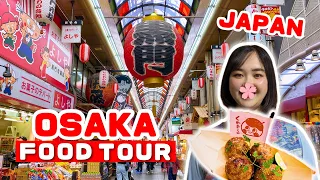 6 Best Street Food in Osaka Japan | Things to do and Local Guide Vlog 2023