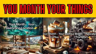 your month your things Part 1 |your month your compilation|pick your birthday month | Twilight Trend
