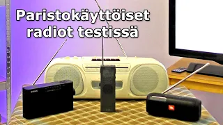 Paristokäyttöiset radiot testissä: Sony ICF-306 ja Tecsun PL-365