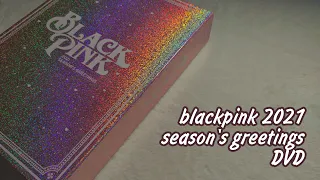 Распаковка BLACKPINK - 2021 Season's Greetings DVD [анбоксинг | kpop unboxing]