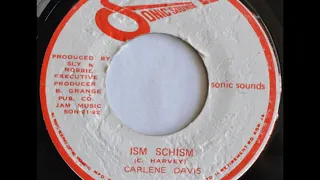 Carlene Davis - Ism Schism + Dub - 7" Sonic Sounds 1982 - KILLER ROOTS 80'S DANCEHALL