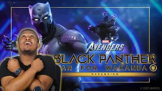 Marvel's Avengers Expansion | Black Panther - War For Wakanda | Official E3 Trailer Reaction