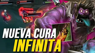 ¡INCREÍBLE LAS CURACIONES CON EL REWORK DE ESTE ITEM! MUNDO CURA INFINITA @GarmyLoL