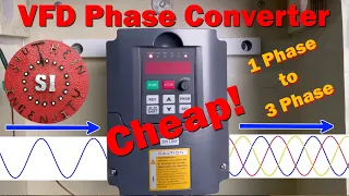 How to Size, Wire, and Program a VFD to Convert Single Phase Power Into 3 Phase Power