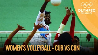 Cuba vs China - Women's Volleyball Final | Atlanta 1996 Replays