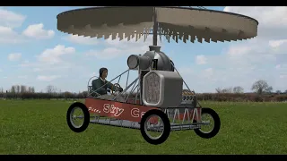 Pitts Sky Car "Umbrella" Ornithopter