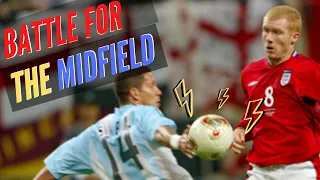 (2000) Paul SCHOLES vs Diego SIMEONE - England x Agentina