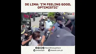 Former senator de Lima, dumating na sa pagdinig ng kanyang bail petition