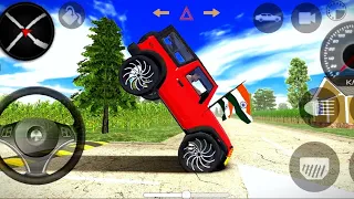 Dollar Song Sidhu Moosewala Real Indian New Mod Red 🔥Thar | Offroad Villege Driving Game Play Video