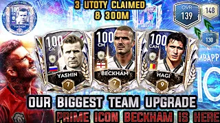 PRIME ICON BECKHAM IS HERE IN BIGGEST TEAM UPGRADE | 3 UTOTY CLAIMED PACK OPENING |  FIFA MOBILE 21