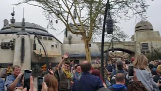 Galaxys Edge Grand Opening Cast Members Crying !