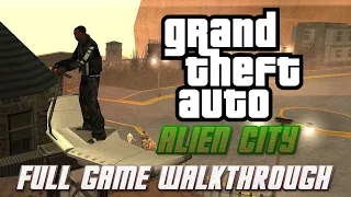 GTA ALIEN CITY (Mod) Full Game Walkthrough - All Missions (English Voiceover)