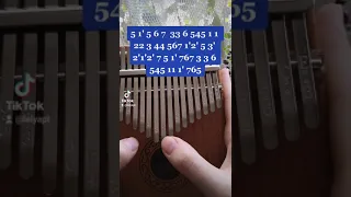 Russian national anthem kalimba cover