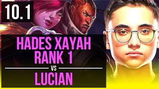 Hades XAYAH & Rakan vs LUCIAN & Dreams Leona (ADC) | Rank 1, Rank 1 Xayah | EUW Master | v10.1