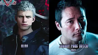 DMC5 characters and voice actors.