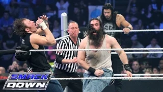 Roman Reigns & Dean Ambrose vs. Luke Harper & Seth Rollins: SmackDown, April 23, 2015