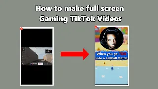 How to Make Full Screen Gaming Videos on TikTok in Shotcut (PC Only)