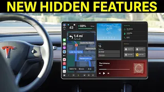 MASSIVE UPDATE New Hidden Features! | Tesla Model 3 + Model Y