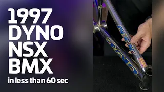 1997 DYNO NSX BMX - Quick Look