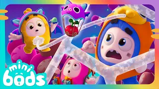 Halloween Treat Hunt! 👻 | Minibods | Preschool Cartoons for Toddlers