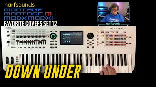 Down Under Men At Work | Montage M MODX MODX+ Keyboard Synth Sounds Favorite Covers Set 12