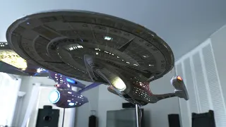 My Three AMT USS Enterprise Models (Refit, D and E)