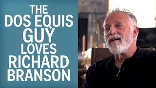 Dos Equis' Most Interesting Man Loves Richard Branson