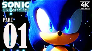 SONIC FRONTIERS PS5 | PART 1 - KRONOS ISLAND | Gameplay Movie Walkthrough【4K60ᶠᵖˢ UHD】