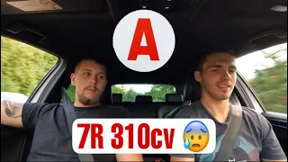 1 AN DE PERMIS ET IL CONDUIT MA 7R DE 310CV 😰