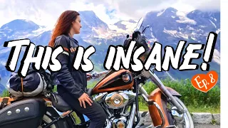 My Harley starts to Burn - Grossglockner - Touring the Alps on a motorcycle (Episode 8)