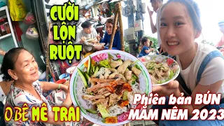 BÚN MẮM NÊM O BÊ MÊ TRAI Phiên Bản Mới Toanh "CƯỜI LỘN RUỘT" |Du Lịch Huế #354